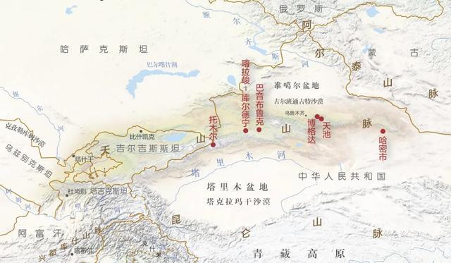 离海最远的，是天山