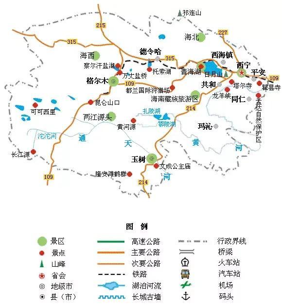 全国旅游地图精简版，收藏备用