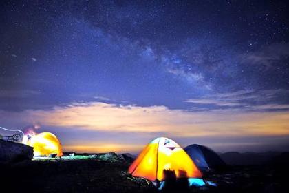 「两天一夜」7.29-30 / 8.05-6括苍山星空夜宿,风车 · 日出 · 云海 · 小木屋