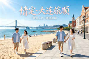 端午3天｜情定•大连旅顺｜单身相约の金石滩-老虎滩-渔人码头-威尼斯水城-旅顺口-跨海大桥-星海广场-鲅鱼圈 