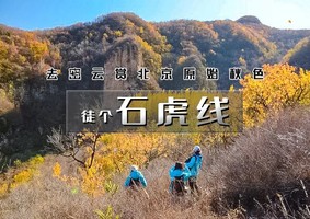 1日｜徒个•石虎线｜去密云看北京的秋の黄岩口-石虎线环穿9公里穿越<初级> 