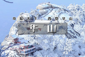元旦3天｜又见•华山西安｜梦回长安城-观黄河之瀑-登华山之巅-游秦兵马俑