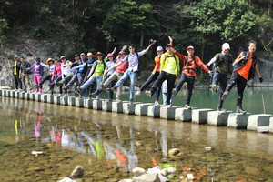 「水岸徒步线」5.23 新昌网红火爆美线—盐帮古道、水道十八渡，全程河道行走，跟炎热说拜拜~