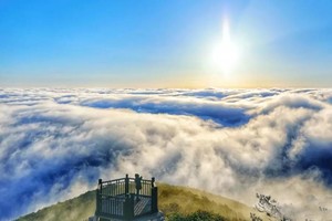 「元旦自驾·探山龙泉」1.1-3 登顶江浙第一高峰1929黄茅尖，云海日出，探访青瓷小镇、安仁永和廊桥、石仓古民居