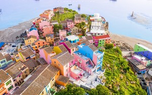 「山海日记」6.19-20 自带马卡龙色五彩渔村，爆红国内的360唯美观景平台，INS风美照惊艳朋友圈