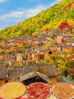 「皖南秋色」11.23 徽州阳产土楼晒秋，徒步文昌古道，寻找徽州隐秘的秋色