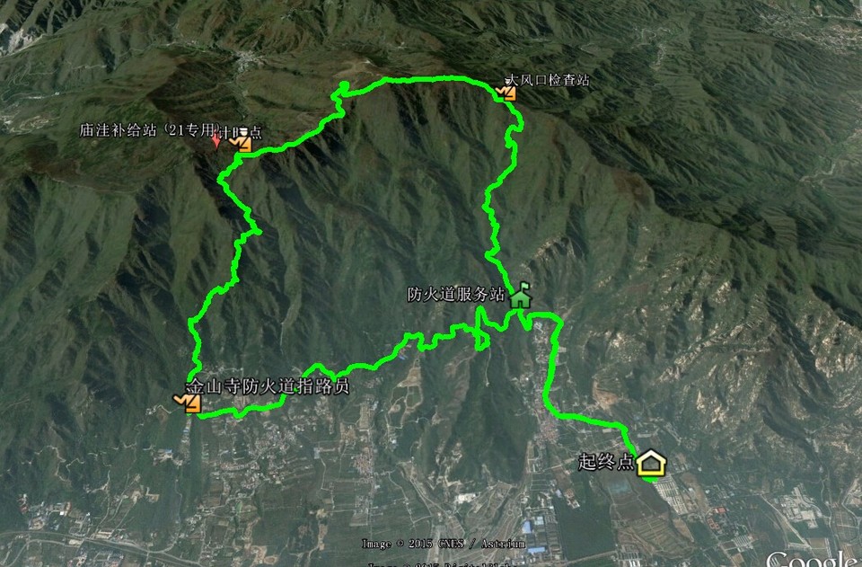 贝熙业之旅暨2015北京西山国际越野挑战赛