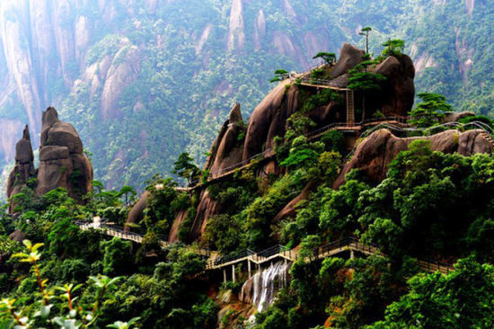 三清山空中越野赛