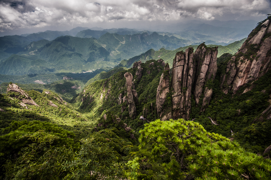 三清山空中越野赛