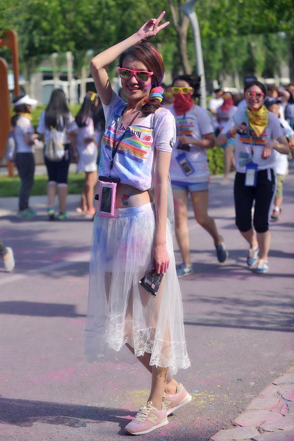 the color run北京站