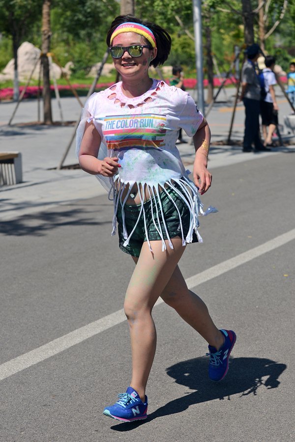 the color run北京站