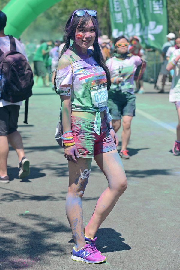the color run北京站