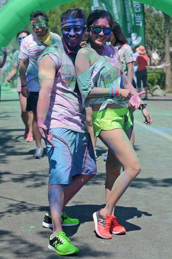 the color run北京站