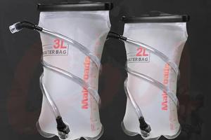 户外折叠饮水袋旅游骑行运动便携登山水囊旅行水袋大容量1.5L2L3L