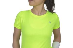 吉卡乐女士速干跑步短袖训练超轻凉感夏季 马拉松夜跑晨跑训练女士短袖