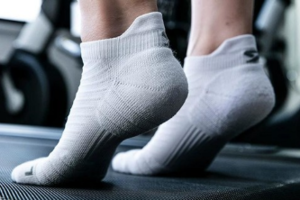 肌动MSW801短筒马拉松跑步袜速干透气毛巾底运动袜吸湿排汗健身袜子防滑耐磨3双装