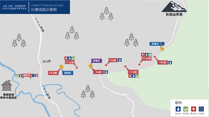 吉林抚松"鲁能胜地杯"2018长白山国际半程马拉松赛