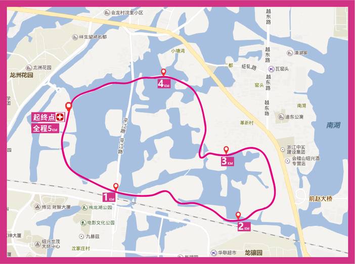 2018 lady run京东女子跑-绍兴站