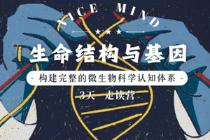（余3）走读营【生命结构与基因】5.2-4/7.17-19从细菌观察到基因扩增，构建完整的微生物科学认知体系