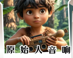 【奥森·原始人音响】4.18/25中科院导师·探索电磁与声音的奥秘·奥斯特效应·自制音响
