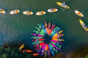 每周六【皮划艇+桨板】单飞营6.8/9/10逐浪少年的奇幻漂流，做一日水上小哪吒