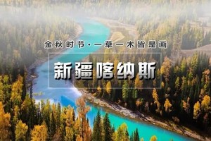 国庆8天｜火车•新疆喀纳斯｜经典环线の乌鲁木齐-五彩滩-白哈巴-喀纳斯-禾木-魔鬼城-胡杨林-赛里木湖
