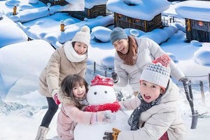 含高铁【童话雪乡5日|亲子】2.7/14/20哈尔滨冰雪大世界，雪乡雪谷，镜泊湖冬捕，滑雪，雾凇（哈进吉出）