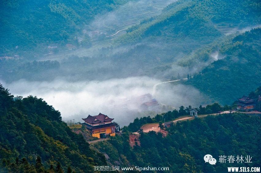 月22日,武穴横岗山野穿  横岗山为大别山南端一峰,位于湖北省位于蕲春