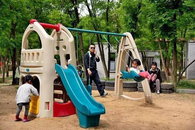 小小宝们最爱的低幼版组合滑梯