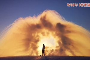 泼水成冰！冬季北方旅行的独有玩法！