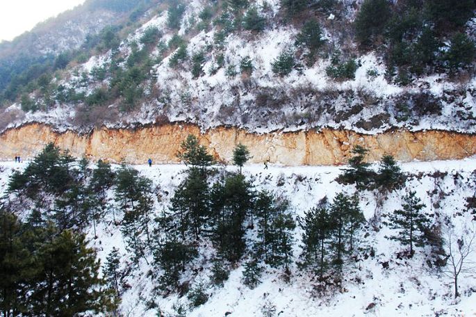 新丝路户外云横秦岭雪拥蓝关秦岭千年蓝关古道休闲摄影一日游