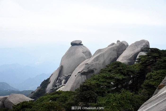 天柱山飞来峰景观