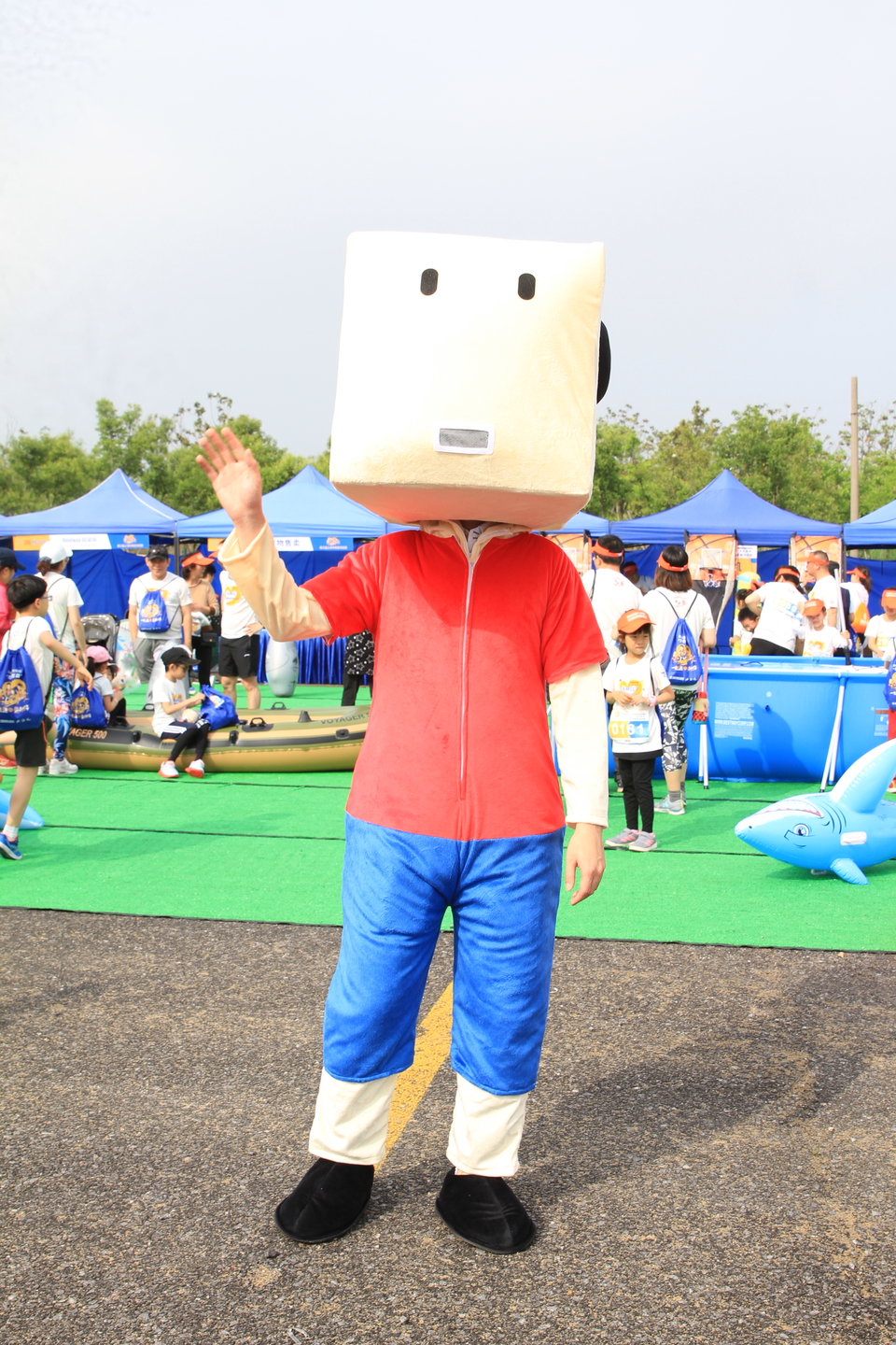 2018家庭马拉松上海顾村公园站