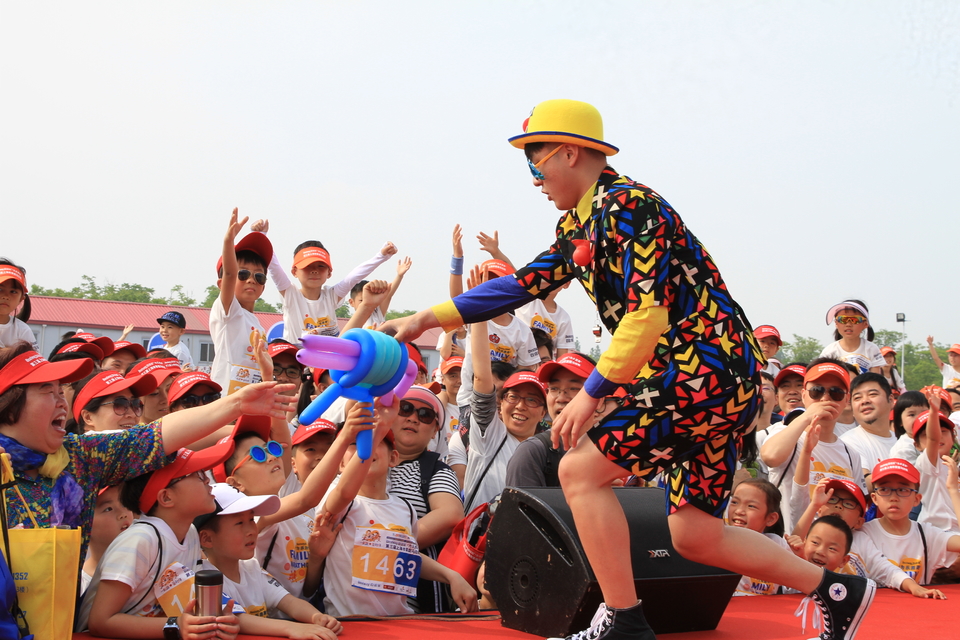 2018家庭马拉松上海顾村公园站