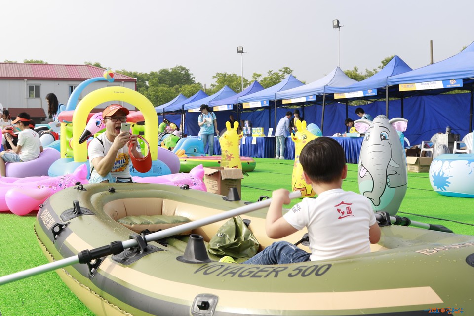 2018家庭马拉松上海顾村公园站