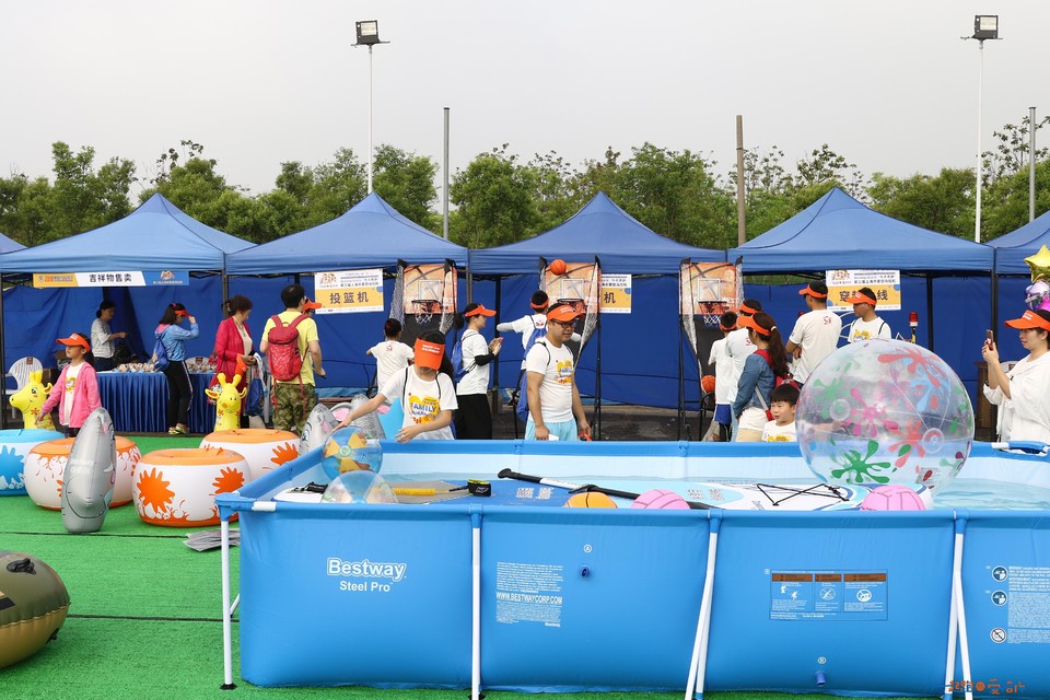 2018家庭马拉松上海顾村公园站