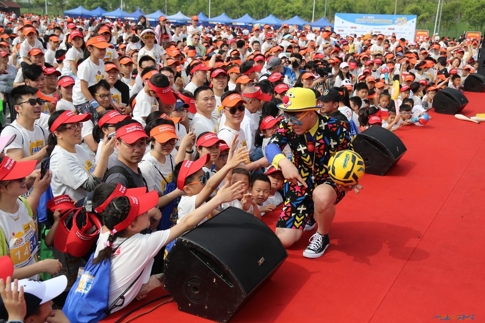 2018家庭马拉松上海顾村公园站