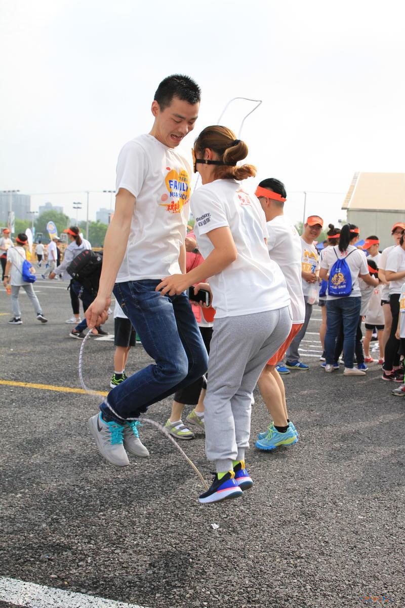 2018家庭马拉松上海顾村公园站