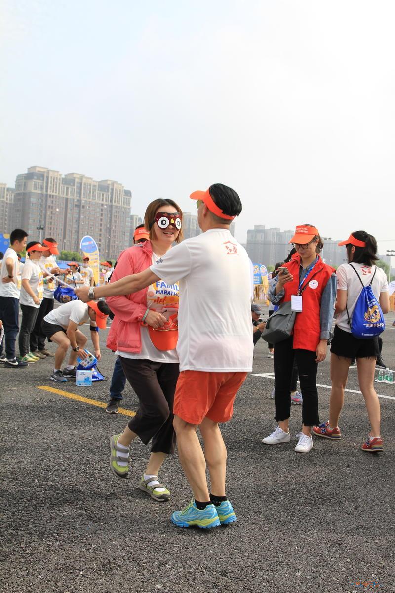 2018家庭马拉松上海顾村公园站