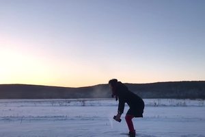 2018疯驴漠河行~泼水成冰