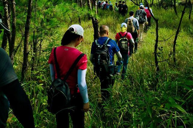黄陂古门山脊穿越