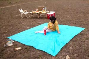 户外轻便携迷你牛津口袋防水野餐垫地布