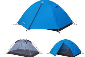 牧高笛：T2、T3户外防雨野营三季2-3人帐篷（玻杆、铝杆都有）