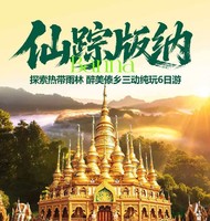 2026年暑假：昆明 抚仙湖 野象谷 原始森林公园 中科植物园 傣族园休闲6日游