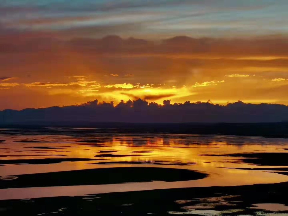 2019.06.15新疆行巴音布鲁克日落