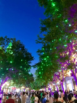 2019.07.05哈尔滨中央大街夜景