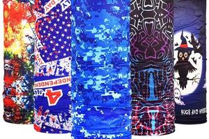 【新款团购】夏季冰丝，防晒魔术头巾，各种图案可直接自选