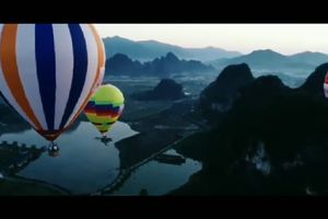 英西峰林热气球