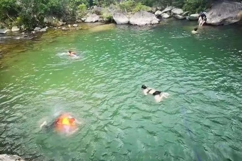 7月17清凉一夏，周日惠东大南山龙岩寺泡潭美食腐败活动