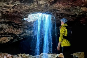 茶园剑道石洞古寺溪畔，吃当地特色面，打卡网红联珠洞，徒步山野绿荫山路